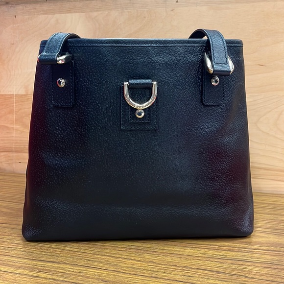 Gucci Abbey D-Ring Black Leather Tote